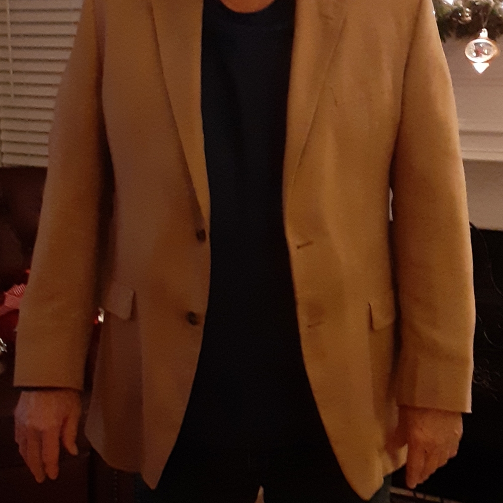 Lauren Ralph Lauren solid tan microfiber sport co… - image 8